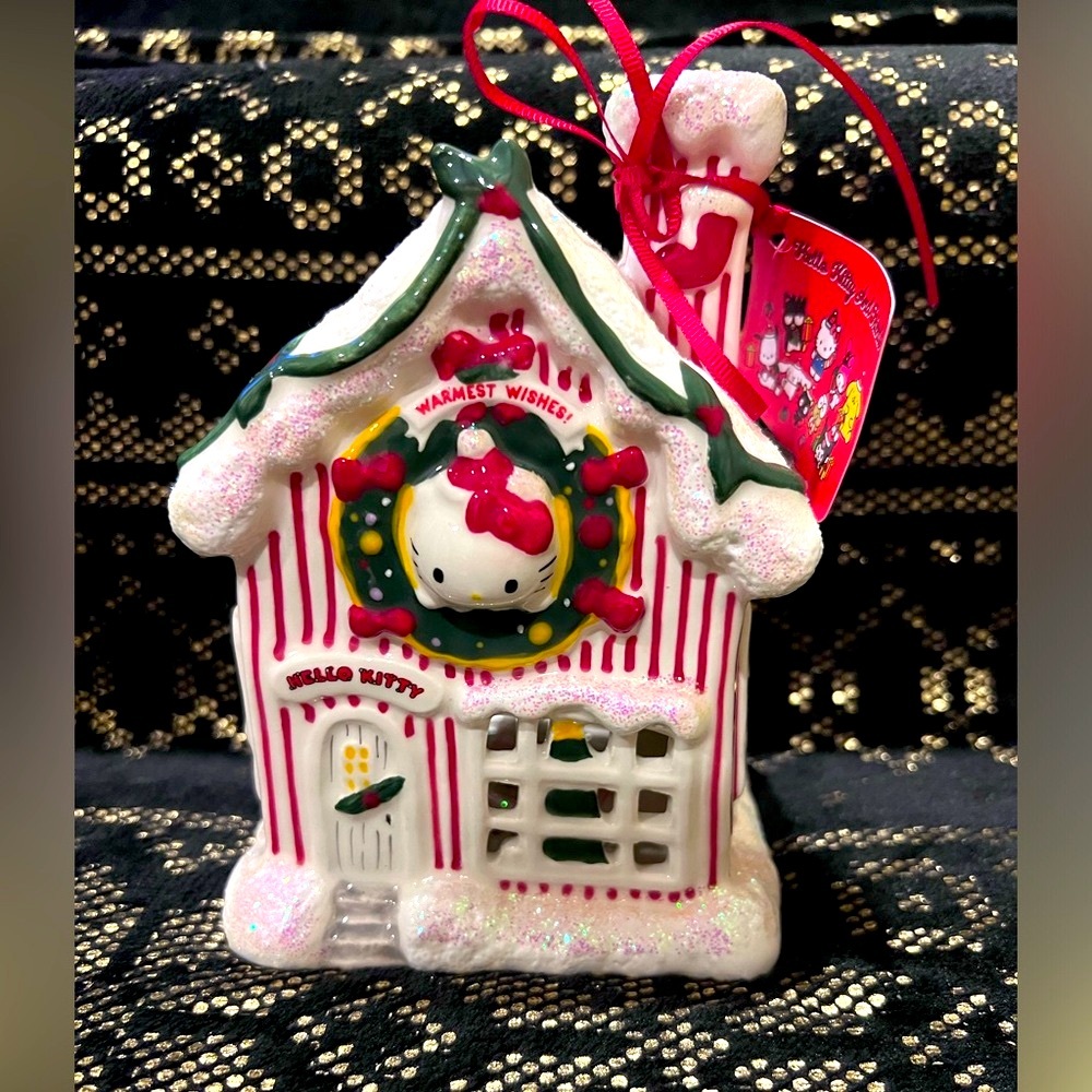 Official Blue Sky Hello Kitty Christmas Votive Holder!